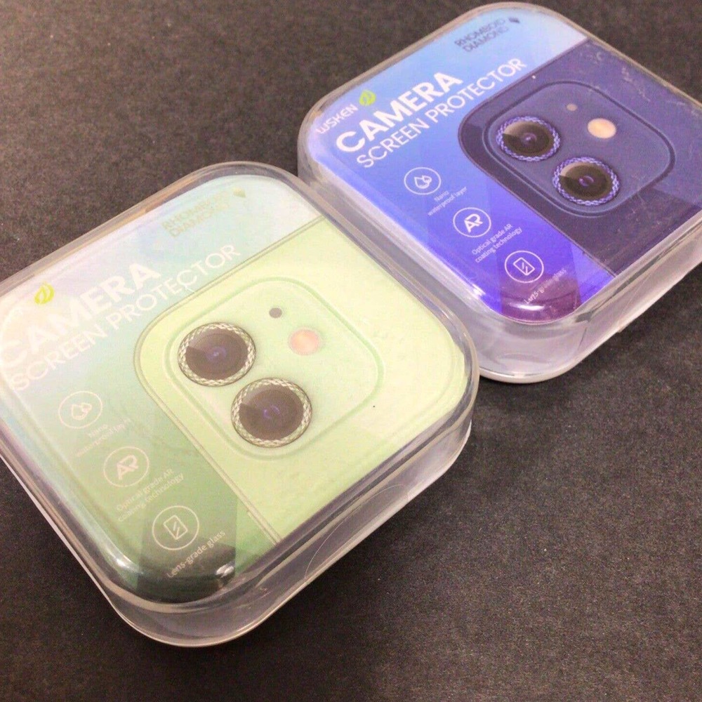 2 Wsken CAMERA LENS SCREEN PROTECTOR COVER for iPHONE 12 NEW